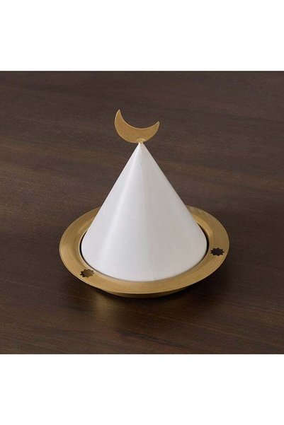 Generic Date Bowl with Gold Base for Dining