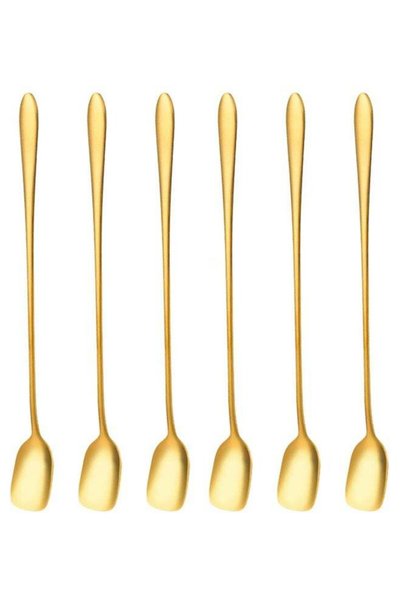 Generic 6 PCS Coffee Spoons Set, Dessert Spoon, Small Teaspoons, Stirring for...