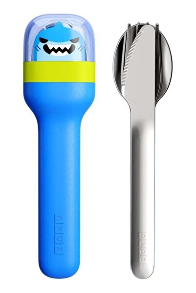 Generic Zoku Kids Utensils in Holder Set of 3 Pieces
