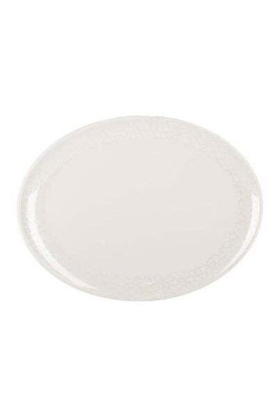Generic Oval Plate White 16inch