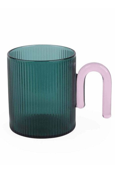 Generic Deco Forest Glass Mug 300ml