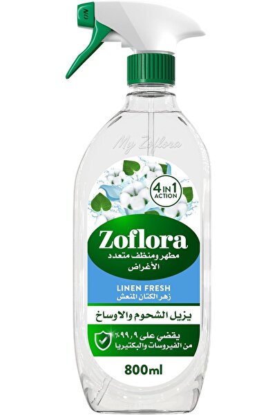 Zoflora Multipurpose Cleaner, Linen Fresh 800ml, Kitchen and Bathroom Cleaner...