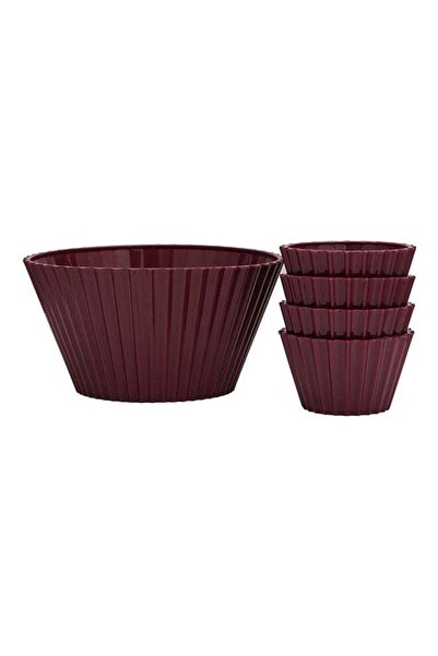 Generic Sapphire Bowl Set, 5Pcs Serving Bowl Set, RF10779 | 2L Large Bowl for...
