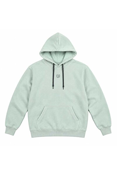Duss Unisex Relaxed Fit 3-Yarn Hooded Sweatshirt