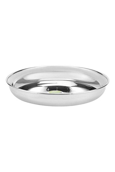 Generic Royalford 25 cm Stainless Steel Rice Plate | Unbreakable, 100% Food-G...