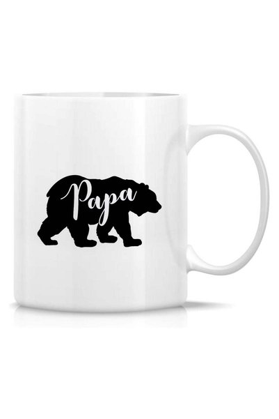 Generic Funny Mug - Papa Bear 11 Oz Ceramic Coffee Mugs - Funny, Sarcasm, Sar...