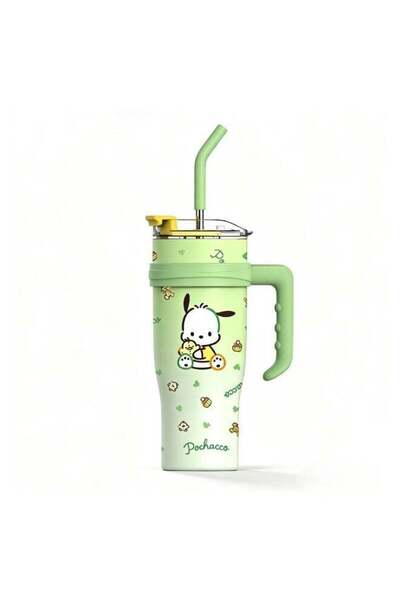 Generic 40oz Stainless Steel Insulated Tumbler with Straw & Leakproof Sealed ...