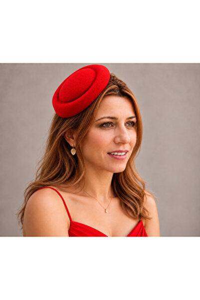 bbays new trend SADE Vualet Nikah Şapkası Fascinator Tüylü Çiçekli Kokteyl Şa...