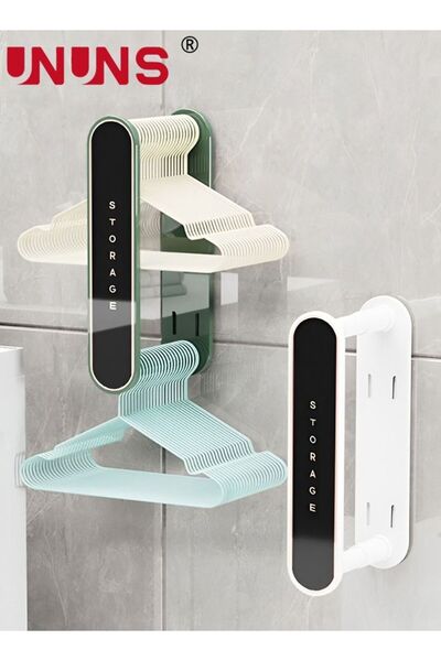 Generic Hanger Organizer Rack,2-Pack Wall-Mounted Stretchable Clothes Rack Or...
