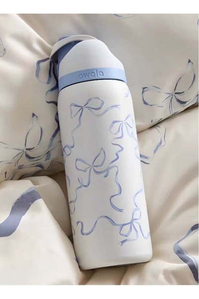 Generic Owala Freesip Insulated Stainless Steel Water Bottle With Straw For S...