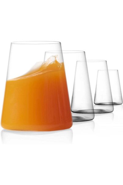 Generic Highball Tumblers Drinking Glasses set of 4 | Premium17oz Tumbler Gla...