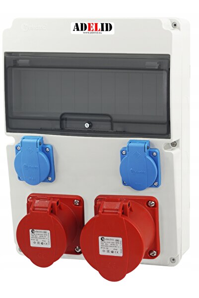 ADELID DISTRIBUITOR CUTIE DE DISTRIBUȚIE ELECTRICĂ 2X16A 5P 2X230V