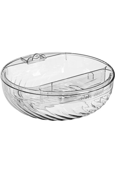 Generic Fruit Basket for Kitchen, Double-Layer Draining Fruit Snack Bowl with...