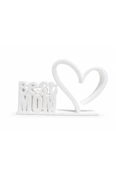 OEM Decorațiune de masă „Cea mai bună mamă” cu inimă, Ornament 3D pentru mamă...