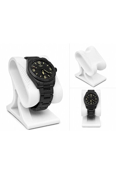 OEM Suport pentru ceasuri de mână, design ergonomic 3D, Alb, plastic
