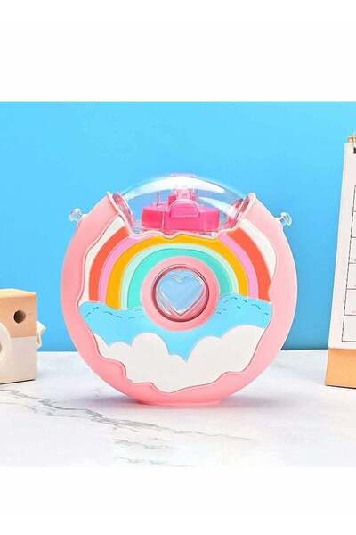 Generic Water Bottl, Kids Water Bottle Tritan BPA-Free Donut-Shaped Water Bot...