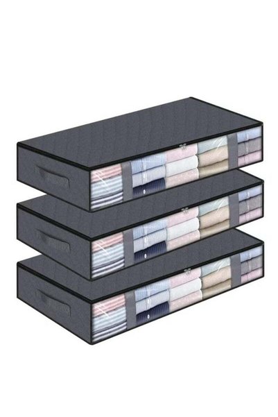 Generic Storage Bags, Clothes Storage, Under Bed Storage Containers with Dura...
