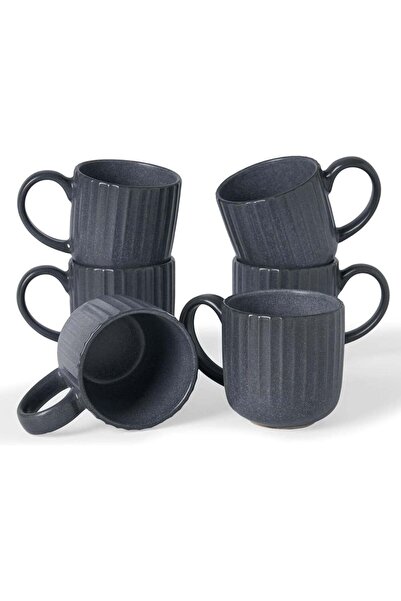 Generic Coffee Mugs Set of 6, Starlight 11 oz Mug Cup Set with Handle for Cof...