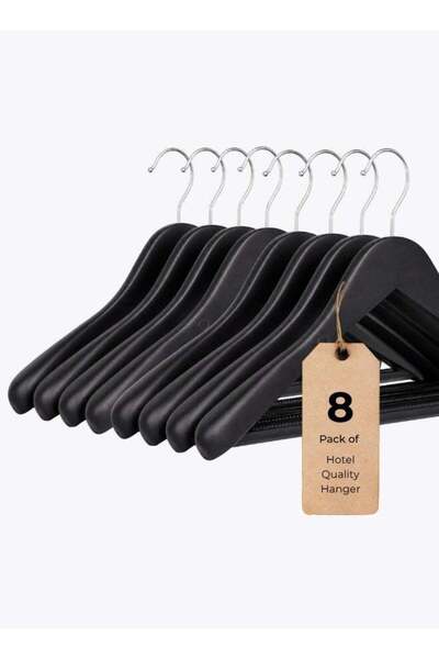 Generic Wide Shoulder Wooden Hangers, Hotel Quality Suit Hangers，Heavy Clothe...