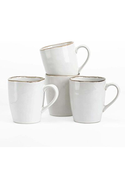 Generic famiware Aurora Coffee Mugs Set of 4 - 14oz Stoneware Cups with React...