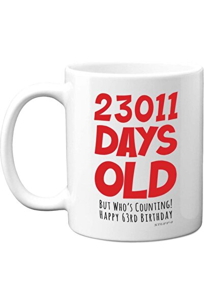 Generic 63rd Birthday Mug Gift for Men Women Him Her - 23011 Days Old - Funny...