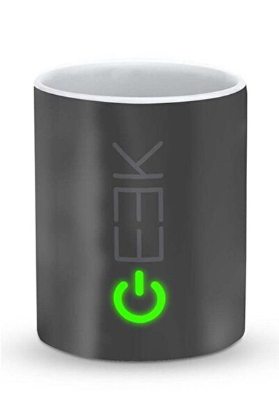 Generic Premium Geek On Designer Mug Black 325ml