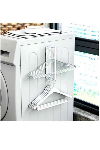 Generic Magnetic Hanger Organizer,Hanger Storage Rack for Washing Machine,Han...