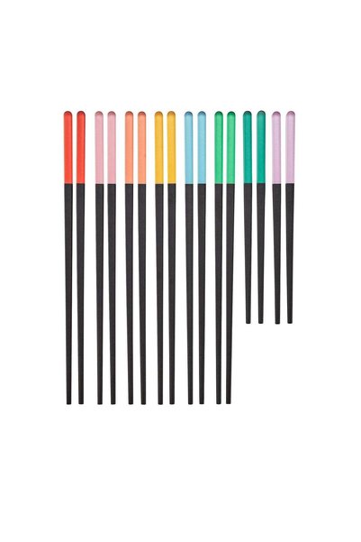 Generic Chopsticks, Multicolour – 8 Pairs