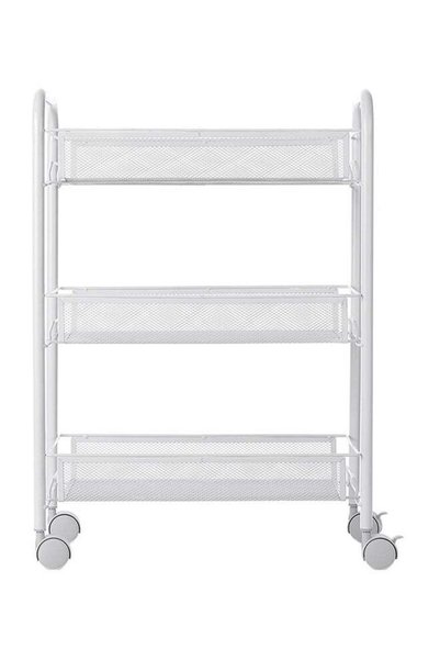 Generic Multi-Functional 3-Tier Storage Rack Organizer White