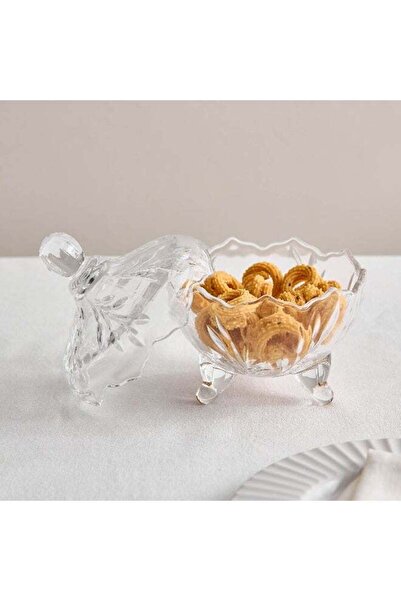 Generic Candy Bowl with Lid 15 x 20 x 15 cm