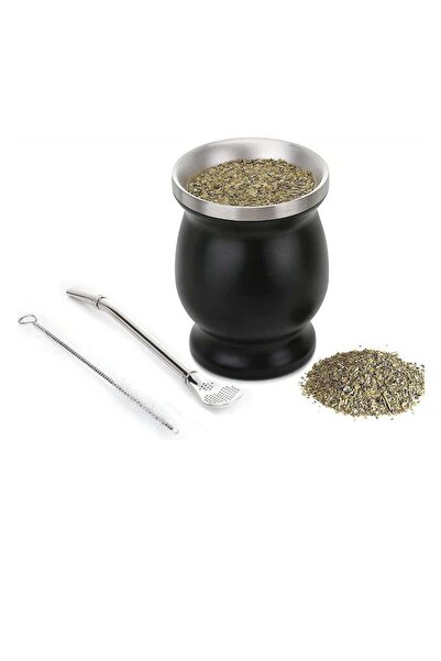 Generic Tea cup Yerba Mate Tea Cup 12oz Stainl Steel Household Insulation Cup...