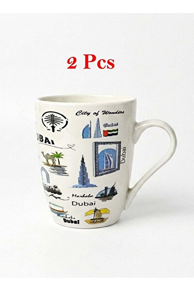 Generic Dubai Landmark Ceramic Mug 30cl – Premium Souvenir Cup with Iconic Du...