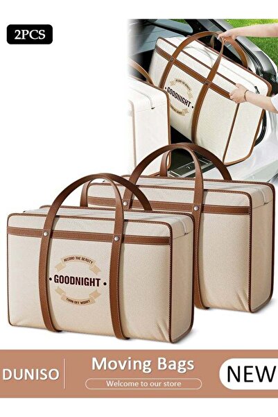 Generic 2-Piece Extra Large Moving Storage Bags, Large Capacity Clothes Organ...