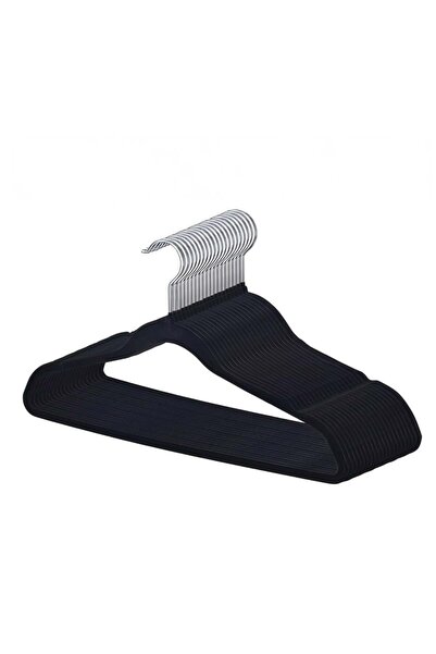 Generic 10Pcs Non Slip Felt Hangers Space Saving Clothes Hanger Velvet Hanger...