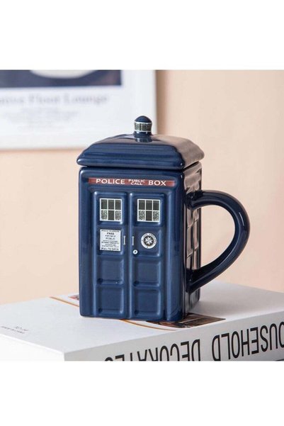 Generic 500ML Ceramic Coffee Mug with Lid Cover For Tea Milk Mugs Funny Creat...