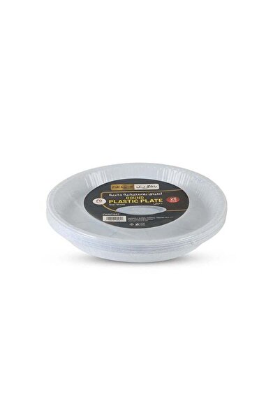 Generic Packwell 10 " Round plastic Plate 25 pcs