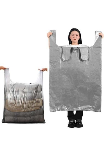 Generic 10 Pcs Plastic Storage Bags,Extra large Capacity Packing Bag,Large Th...