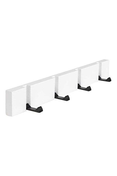 Generic Wooden Coat Rack, Wall Mounted Hook Rack with 4 Standard Retractable ...