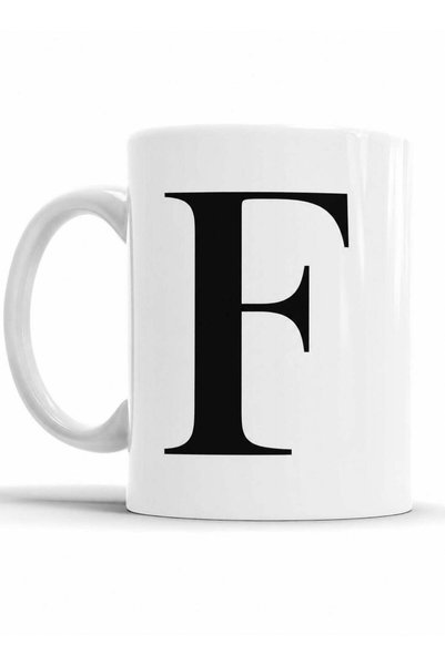 Generic Alphabet Mug Letter Mugs Initial Coffee Cup Birthday Fathers Day Gift...