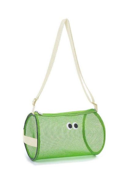Generic Mesh Shower Caddy, Cylindrical Toiletry Bag with Quick-Dry Nylon - fo...