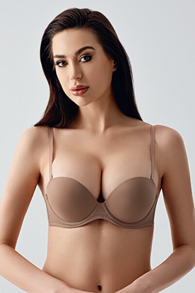 NEWBRA LINGERIE Strapless Double Push-Up Basic Bra