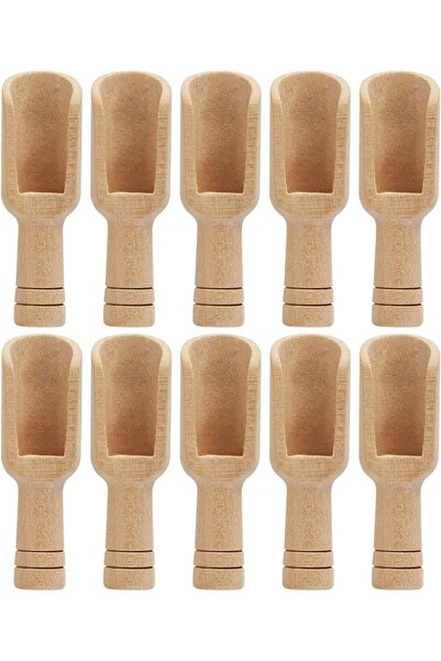 Generic 10 Pack Mini Wooden Spoons. Wooden Kitchen Scoops, Small Unpainted Wo...