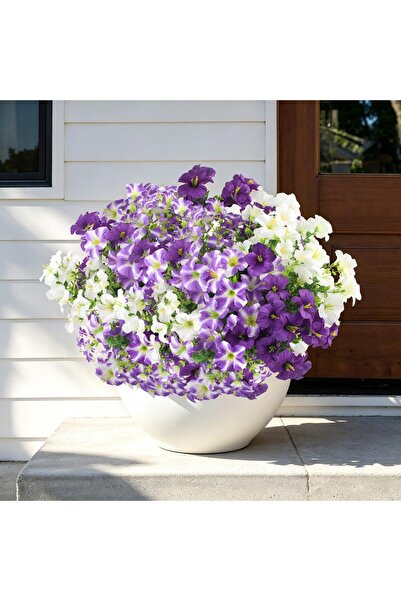 Generic Brand Flori artificiale 9 buchete de flori de exterior Petunia