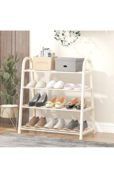 Generic A Shape Shoe Rack 4-Tier Stand Free Standing Shoe Rack - Sturdy & Dur...