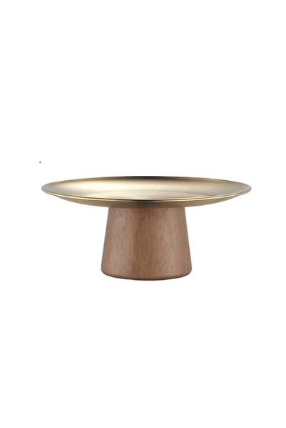 Generic Medium Stainless steel party plate Stainless Steel Cupcake Stand Home...