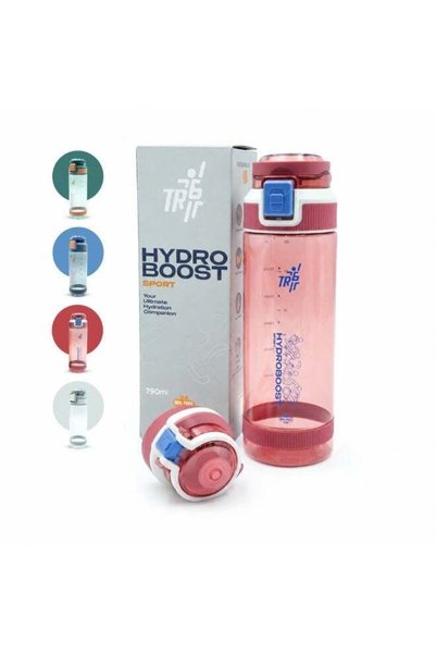 Generic TR6 Hydra Boost Sport Clear Gym Bottle Leak Proof BPA Free Flip Lock ...