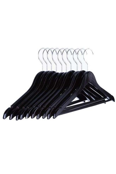 Generic Pack of 10 Non-Slip Wooden Hangers