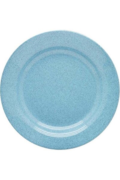 Generic Dinewell Melamine Blue Speckle Soup Plate, White, 10.5 Inch Blue 10.5...
