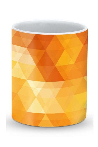 Generic Premium Gold Rush Designer Mug Orange/Yellow
