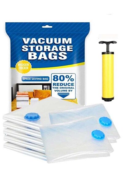Generic Premium Vacuum Storage Bag Extralarge Compressed Bag with Hand Pump S...
